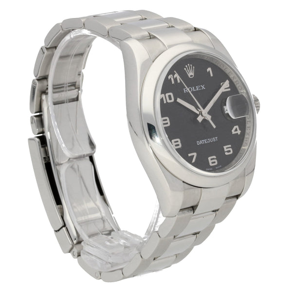 Datejust 116200 - Gents Watch - Black Jubilee Dial - 2008