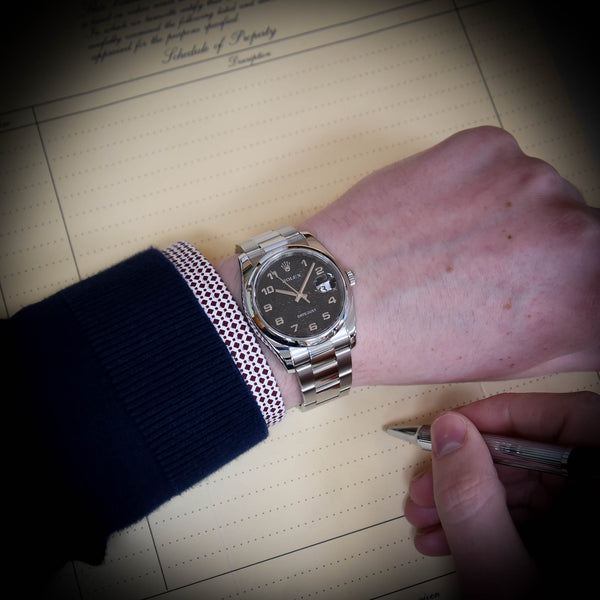 Datejust 116200 - Gents Watch - Black Jubilee Dial - 2008