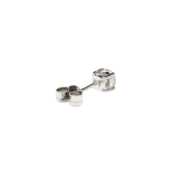 18ct White Gold Gents Diamond Earring 0.27ct