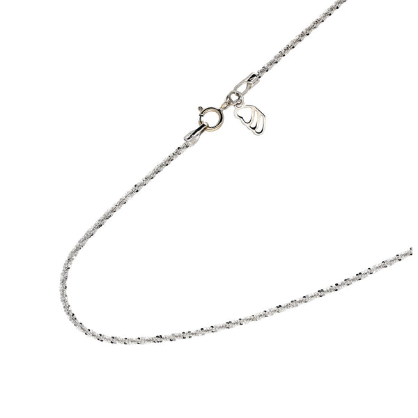 White Gold 0.70ct Diamond Pendant & Chain