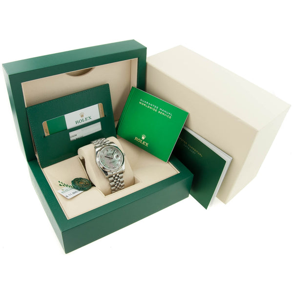 Datejust 116234 - Gents Watch - Diamond Dial - 2018 Unworn
