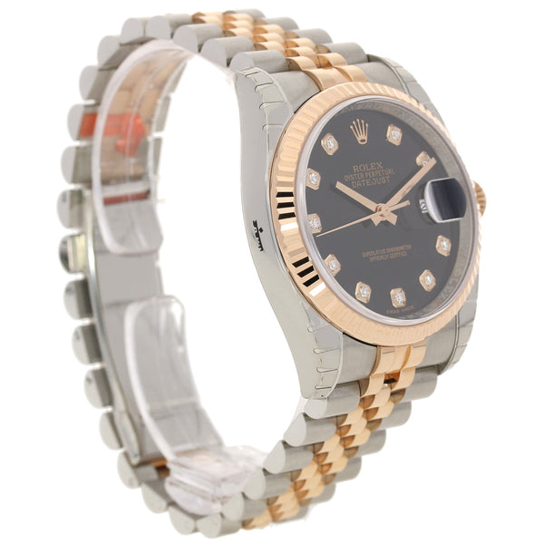 Datejust 116231 - Gents Watch - Black Dial - Unworn 2018