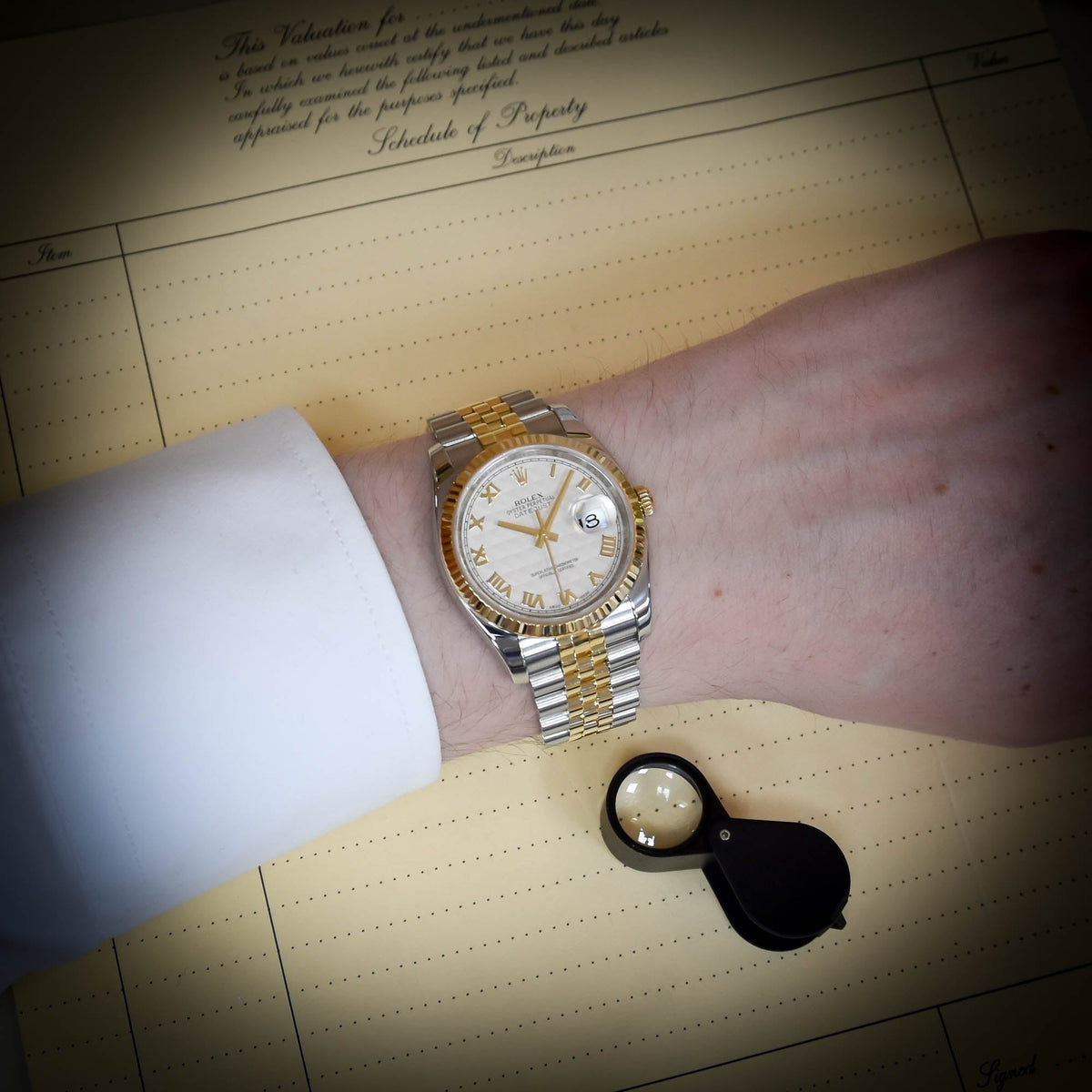 Datejust 116233 - Gents Watch - Pyramid Dial - 2012