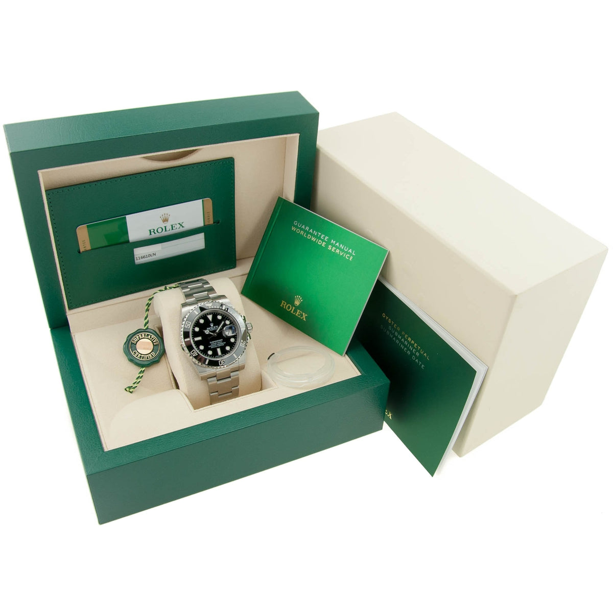 Submariner 116610LN - Gents Watch - Black Dial - Unworn 2018