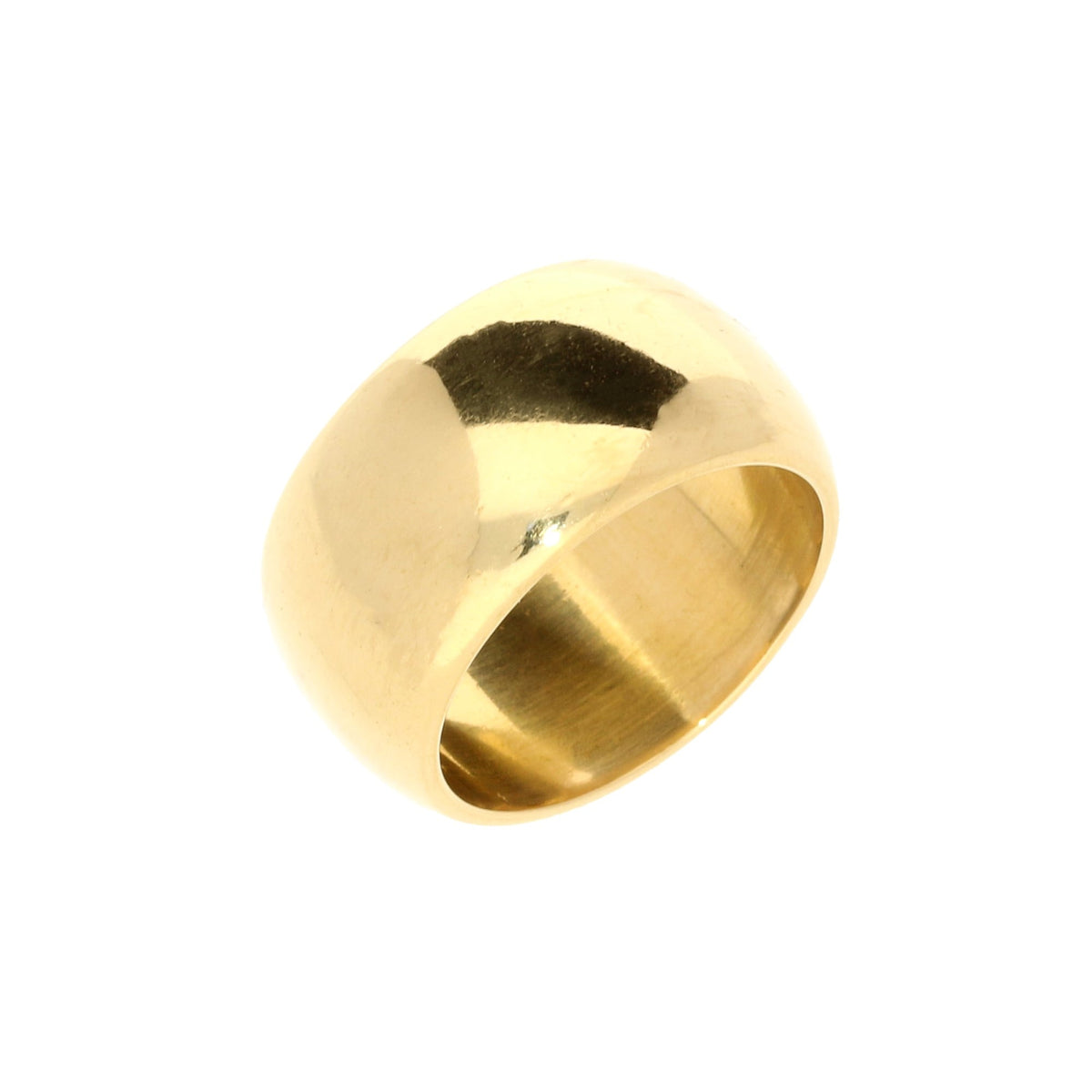 22ct Yellow Gold D Shape 10mm Wedding Ring - 17.4g