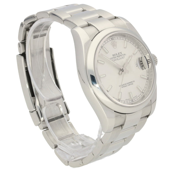 Datejust 116200 - Gents Watch - Silver Dial - 2014