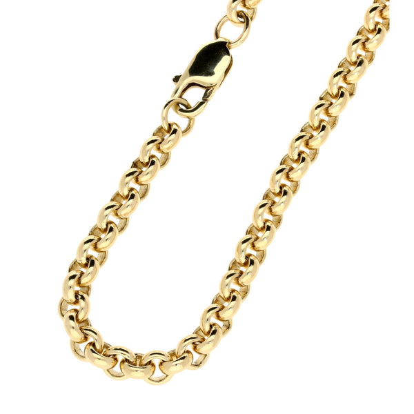 9ct Yellow Gold 22 inch Belcher Chain - 65.1 grams