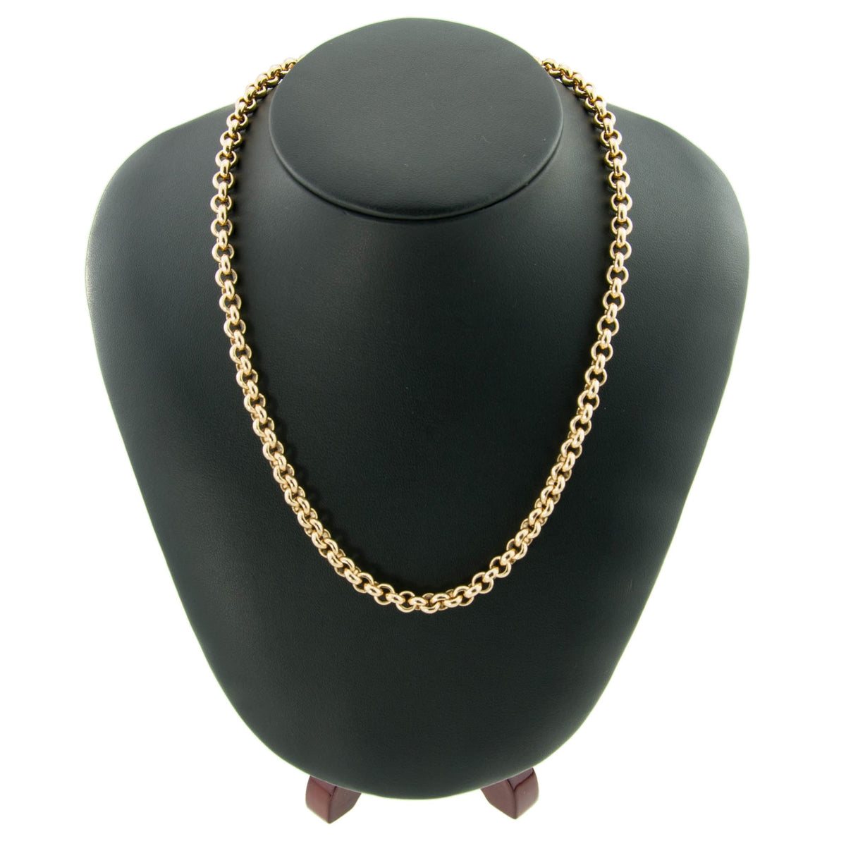 9ct Yellow Gold 22 inch Belcher Chain - 65.1 grams