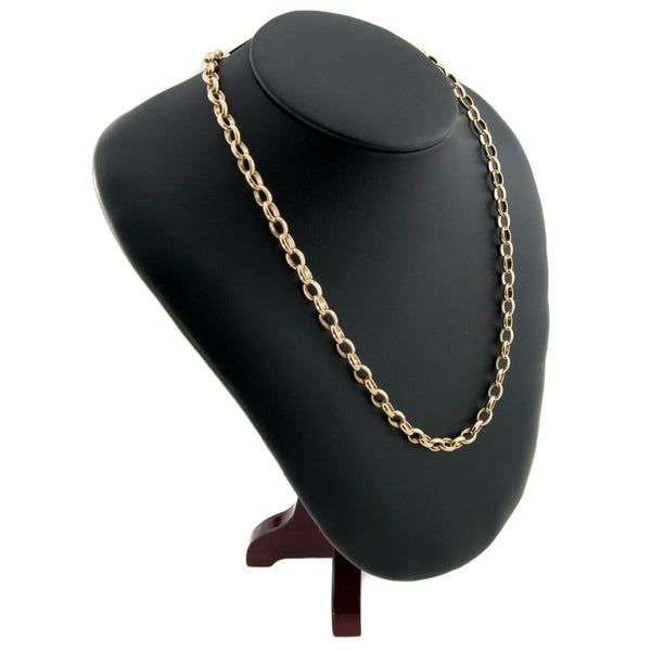 9ct Yellow Gold 24 inch Belcher Chain - 39.3 grams