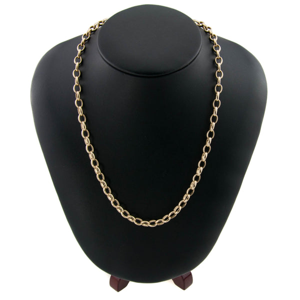 9ct Yellow Gold 24 inch Belcher Chain - 39.3 grams