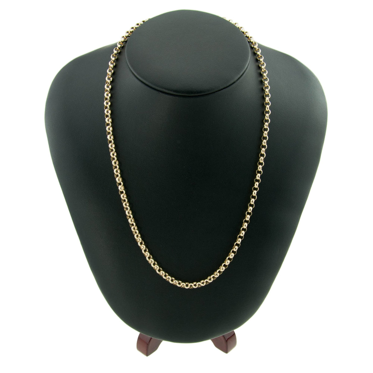 9ct Yellow Gold 18 inch Belcher Chain - 17.7 grams