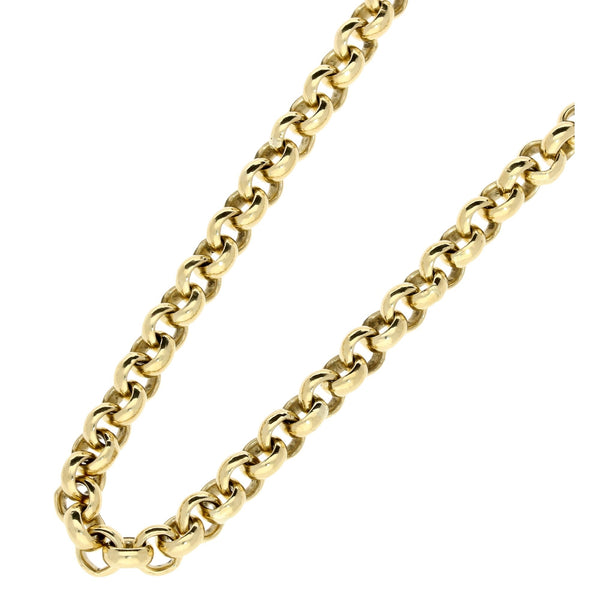 9ct 23inch Belcher Chain - 45.8 grams