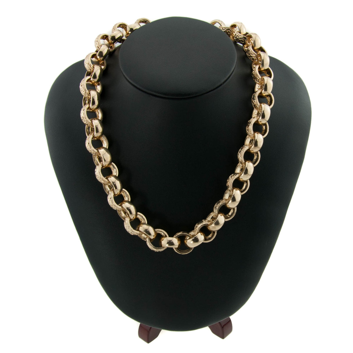 Heavy 9ct Yellow Gold 22 inch Belcher Chain - 178.5 grams