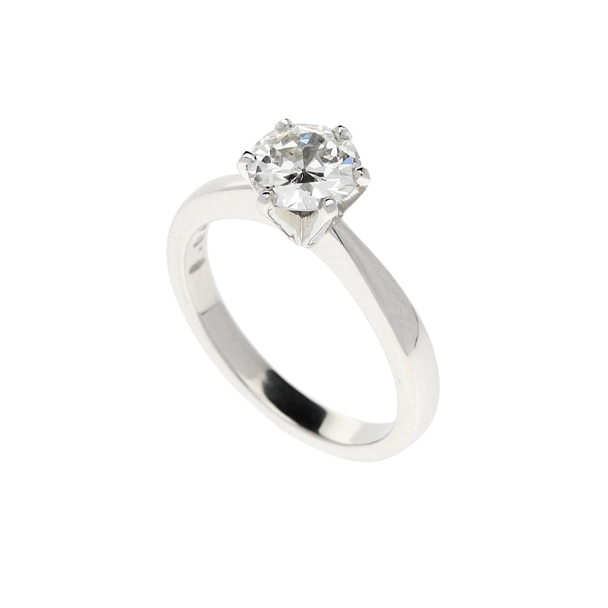 Platinum 1.04ct Diamond Engagement Ring