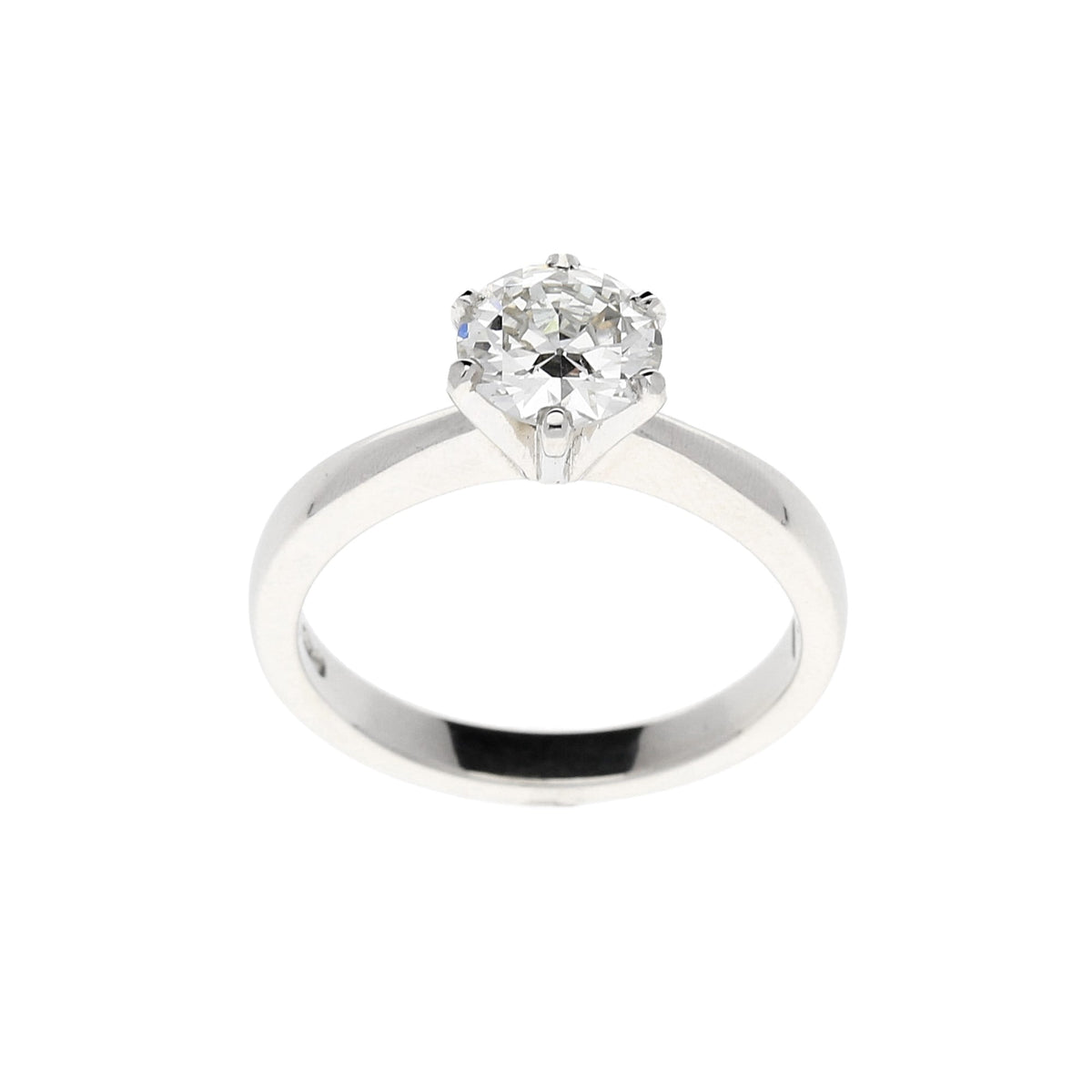 Platinum 1.04ct Diamond Engagement Ring
