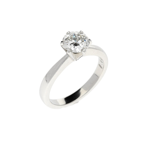 Platinum 1.04ct Diamond Engagement Ring