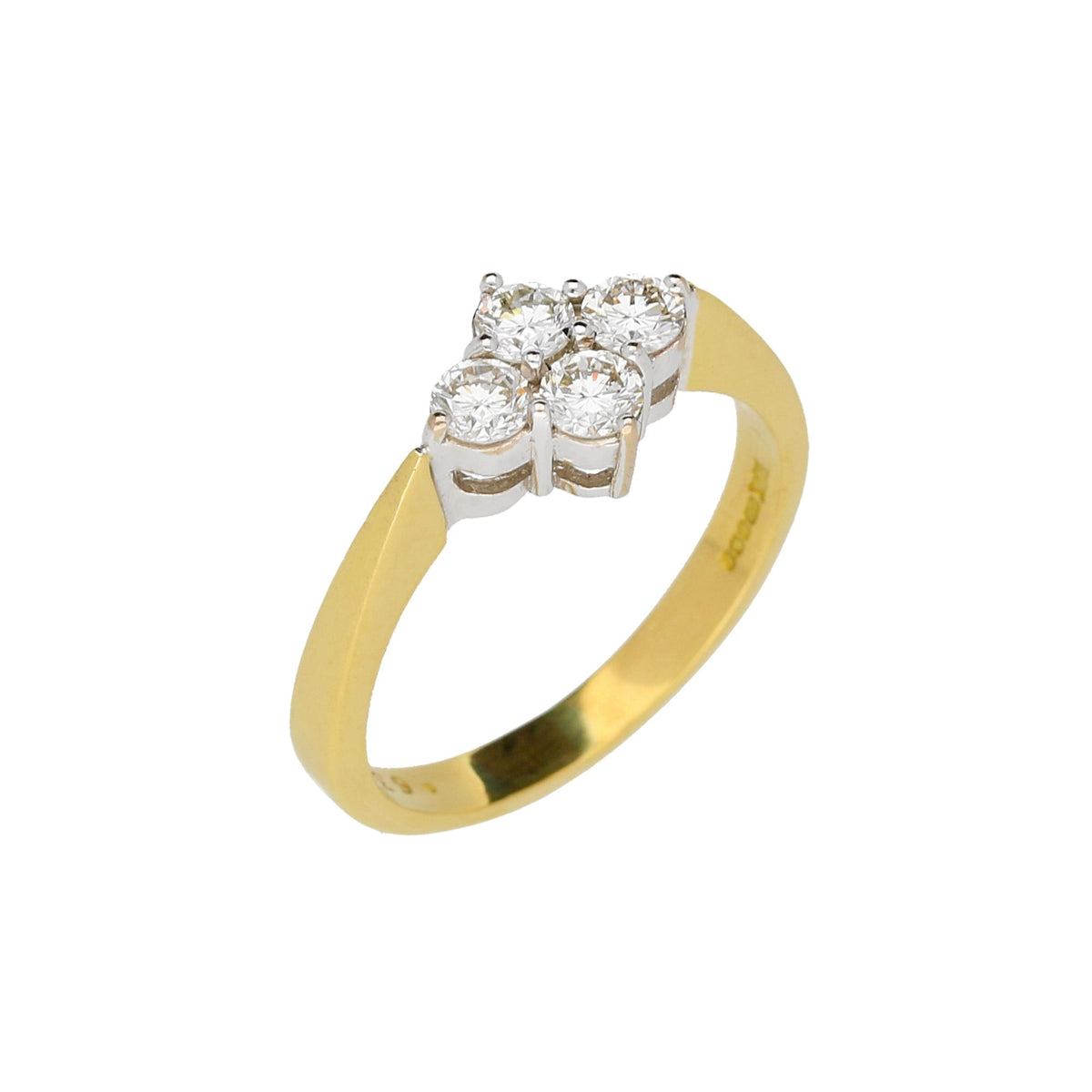 18ct Yellow Gold 0.63ct Fancy Diamond Ring