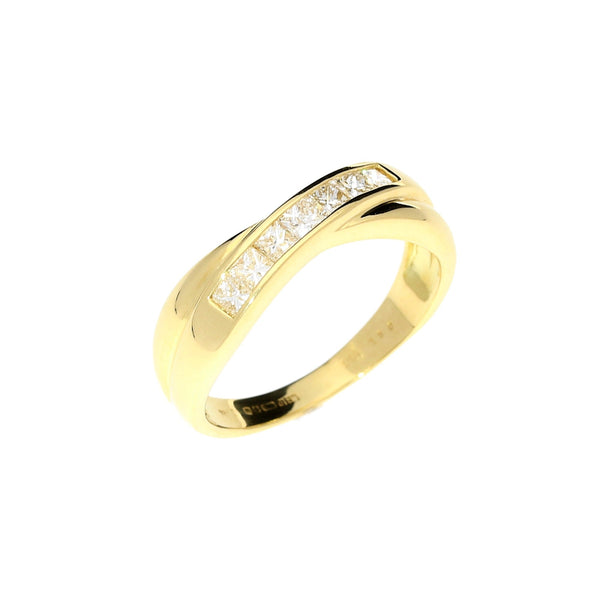 18ct Yellow Gold 0.50ct Diamond Ring