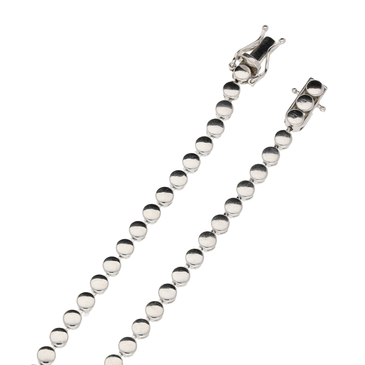 18ct White Gold 4.50ct Diamond Necklace