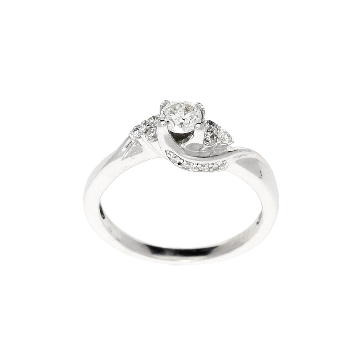 18ct White Gold 0.50ct Diamond Engagement Ring