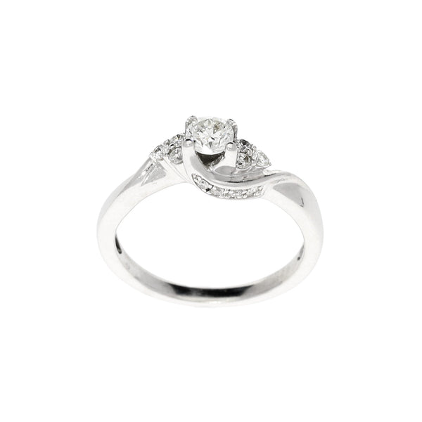 18ct White Gold 0.50ct Diamond Engagement Ring