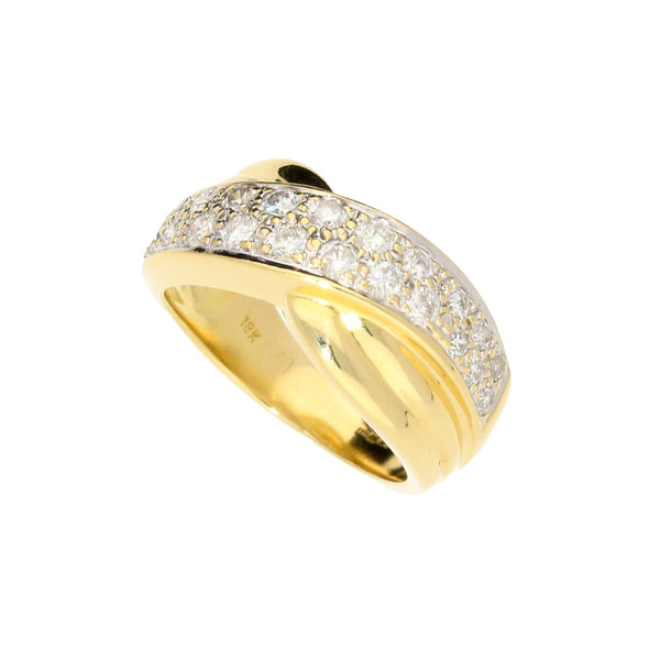 18ct Yellow Gold 1.00ct Fancy Diamond Ring