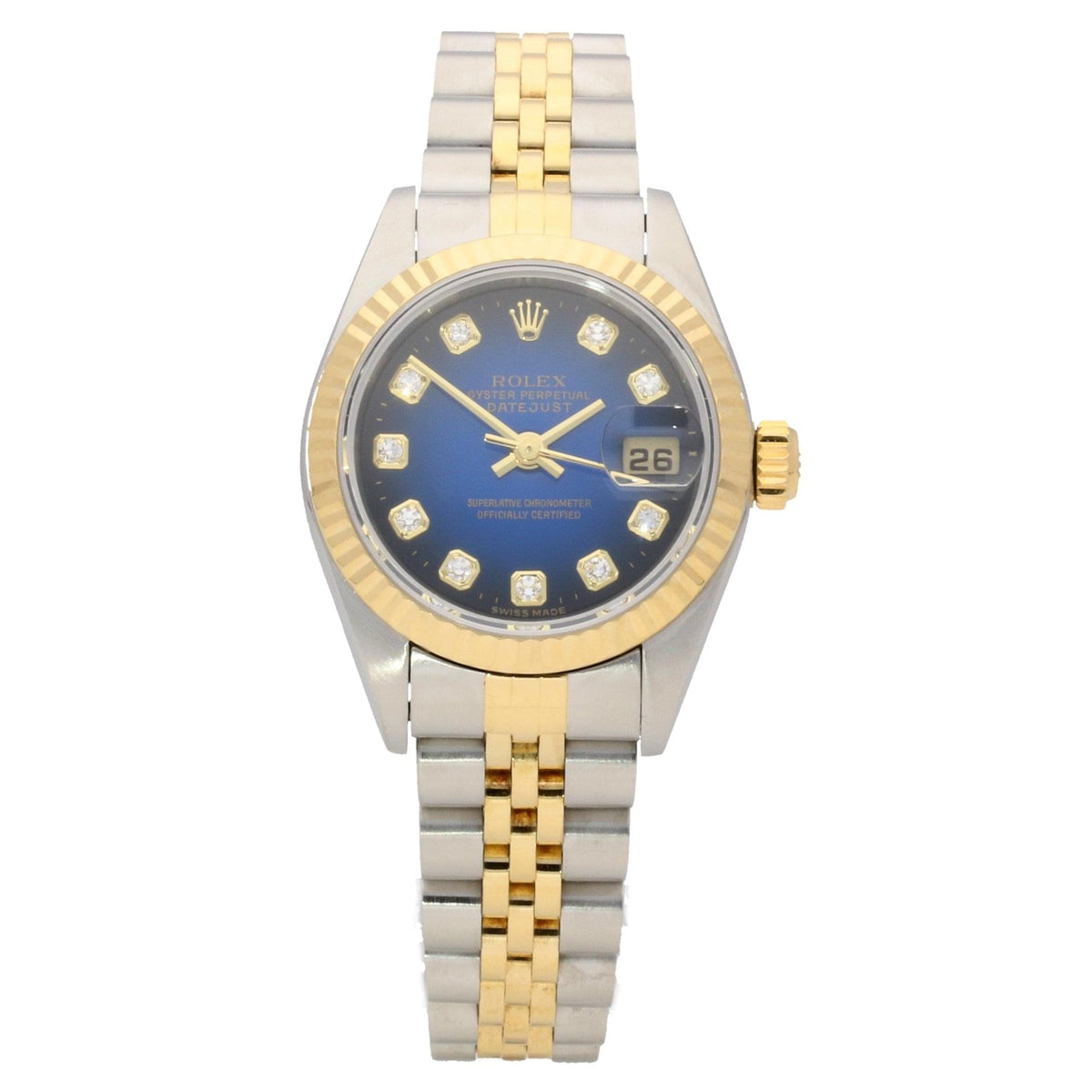 Datejust 79173 - Ladies Watch - Blue Diamond Dial - 2000