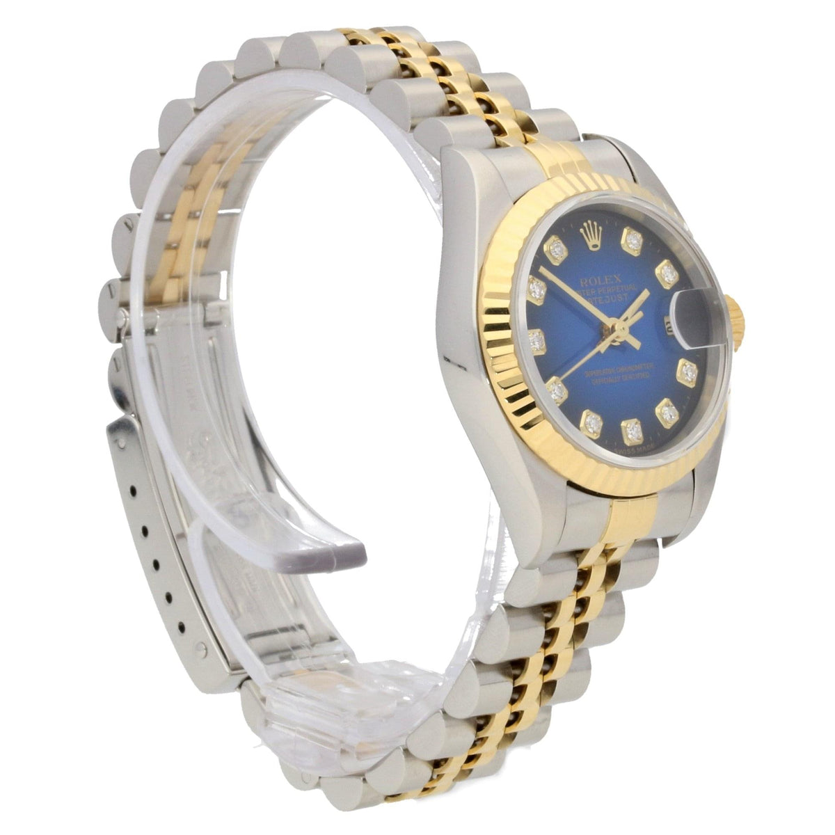 Datejust 79173 - Ladies Watch - Blue Diamond Dial - 2000