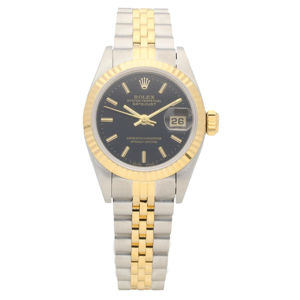 Datejust 69173 - Ladies Watch - Black Dial - 1995