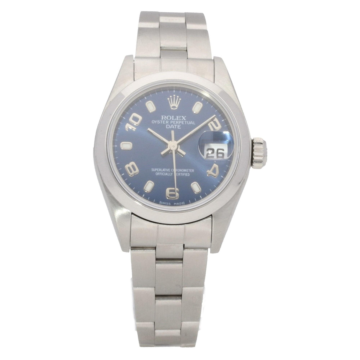 Date 79160 - Ladies Watch - Blue Dial - 2001
