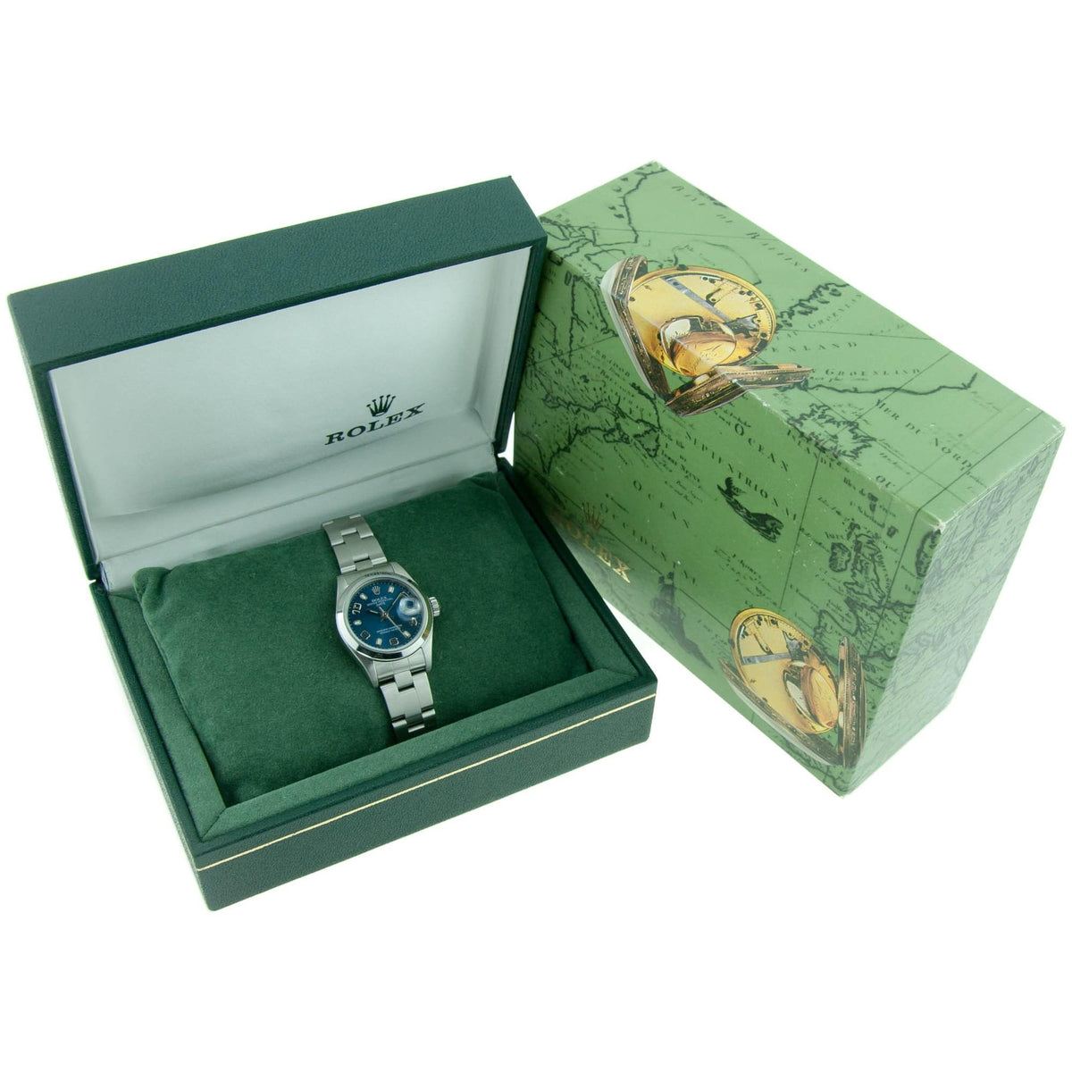 Date 79160 - Ladies Watch - Blue Dial - 2001