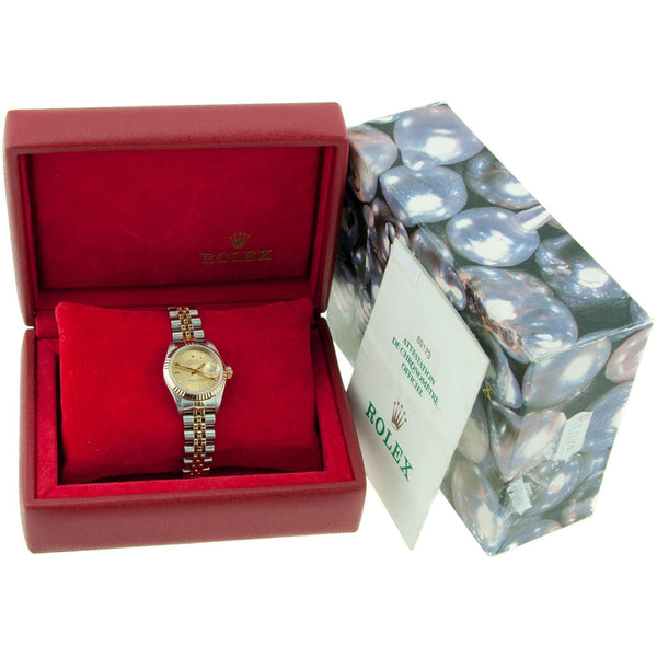 Datejust 69173 - Ladies Watch - Champagne Dial - 1999