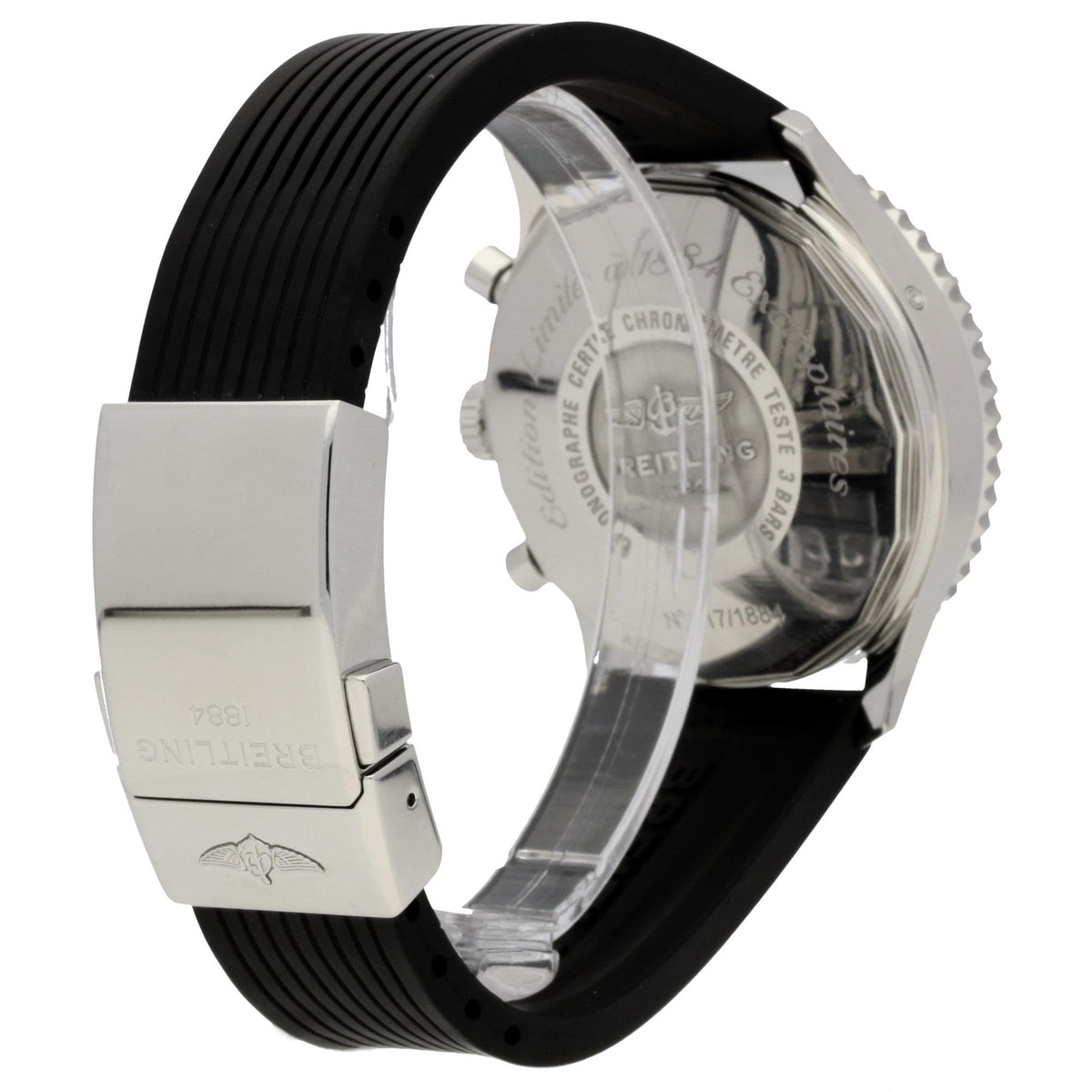 Navitimer A21350 - Gents Watch - Black Rubber Strap - 2016