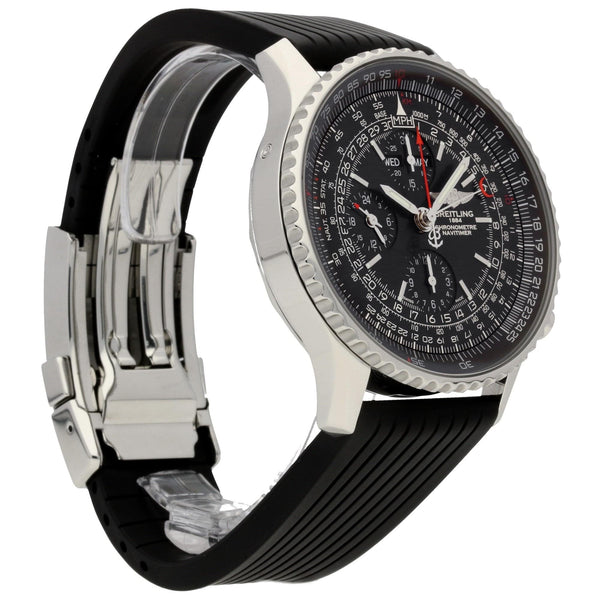 Navitimer A21350 - Gents Watch - Black Rubber Strap - 2016