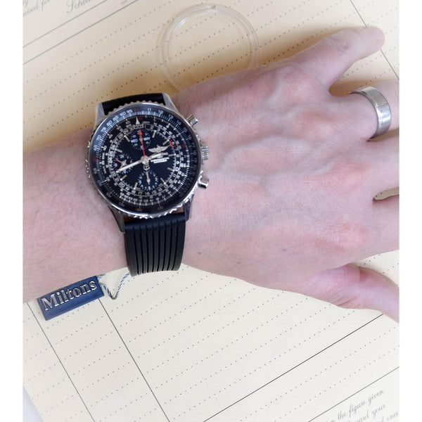Navitimer A21350 - Gents Watch - Black Rubber Strap - 2016