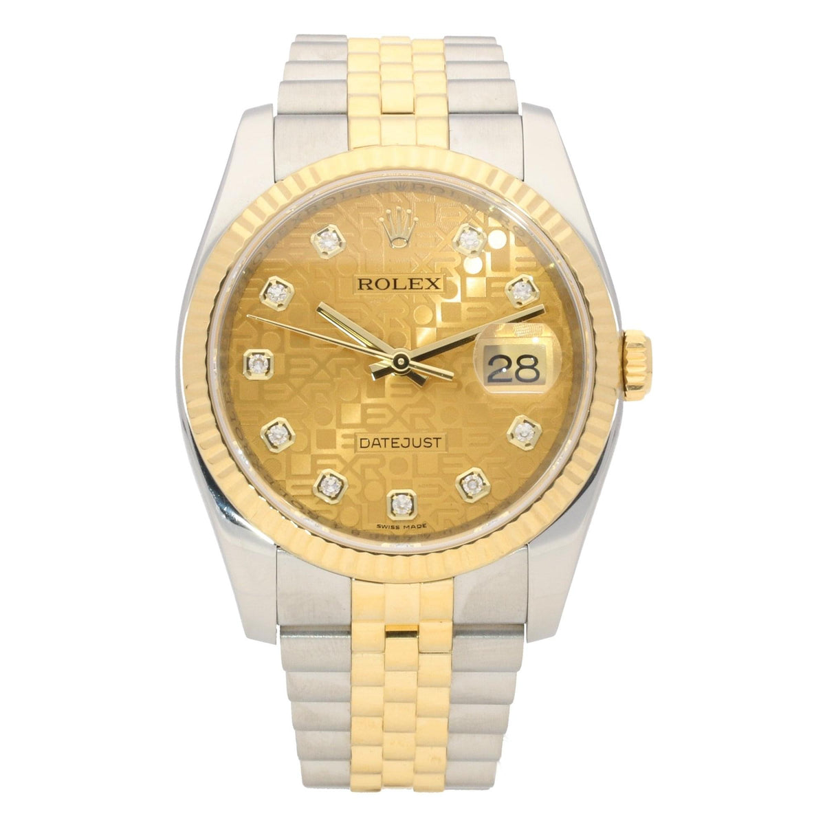Datejust 116233 - Gents Watch - Jubilee & Diamond Dial - 2015