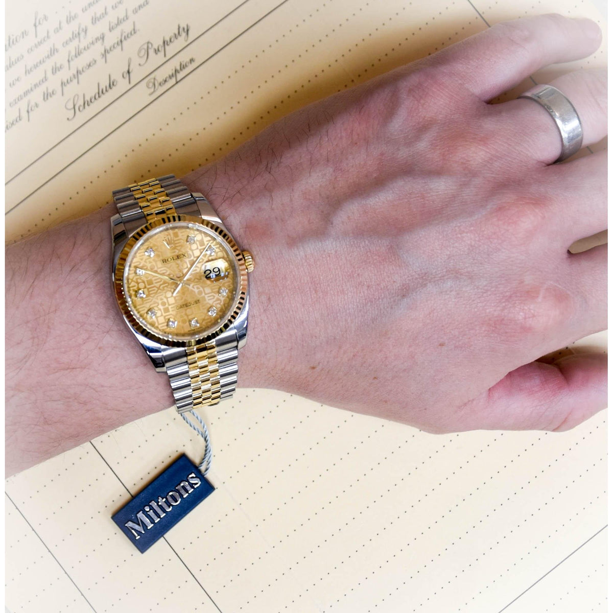 Datejust 116233 - Gents Watch - Jubilee & Diamond Dial - 2015