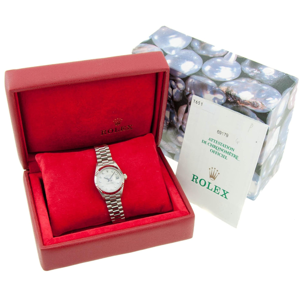 Datejust 69179 - Ladies Gold Watch - Diamond Dial - 1998