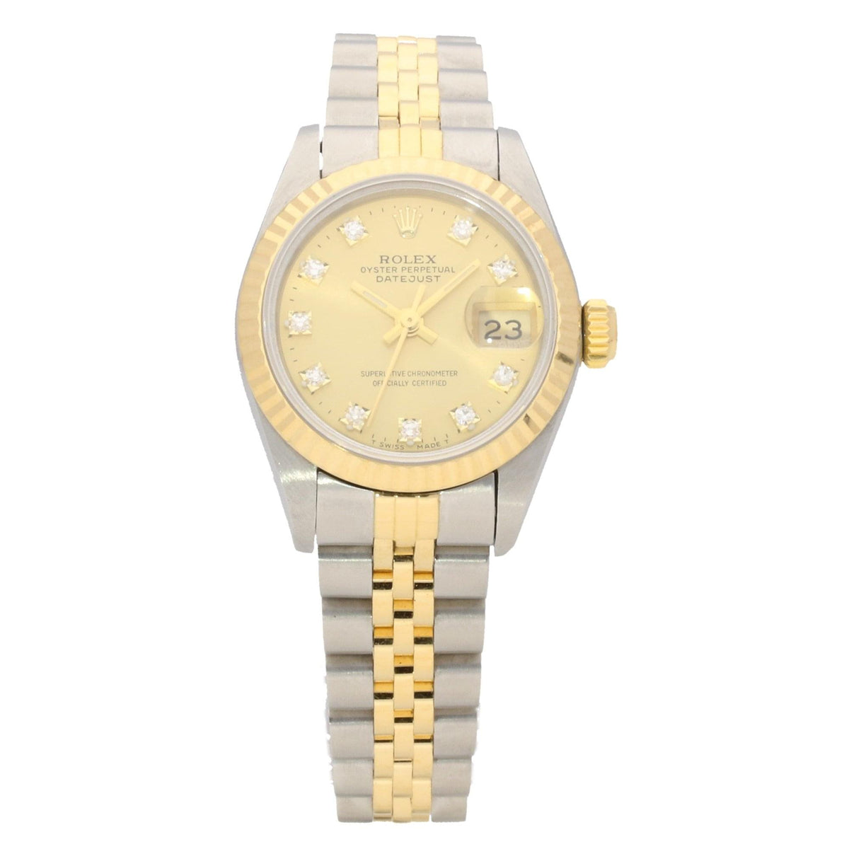 Datejust 69173 – Ladies Watch – Champagne & Diamond Dial - 1987