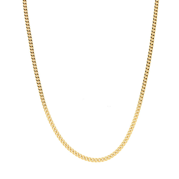 9ct Yellow Gold Curb Chain - 6.70g