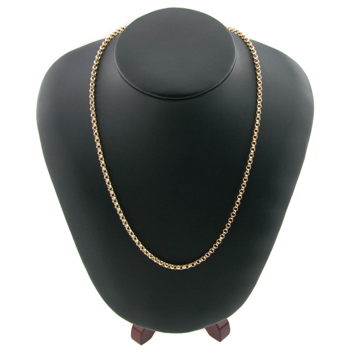 9ct Yellow Gold Belcher Chain - 12.40g