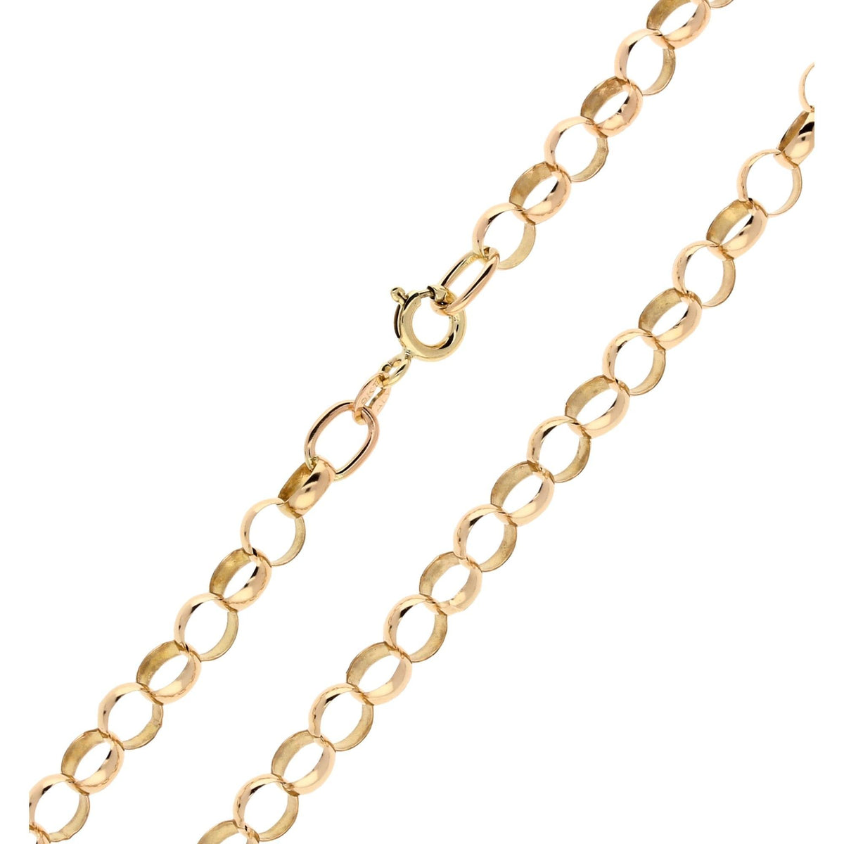 9ct Rose Gold Belcher Chain - 11.20g