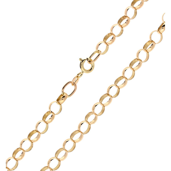 9ct Rose Gold Belcher Chain - 11.20g