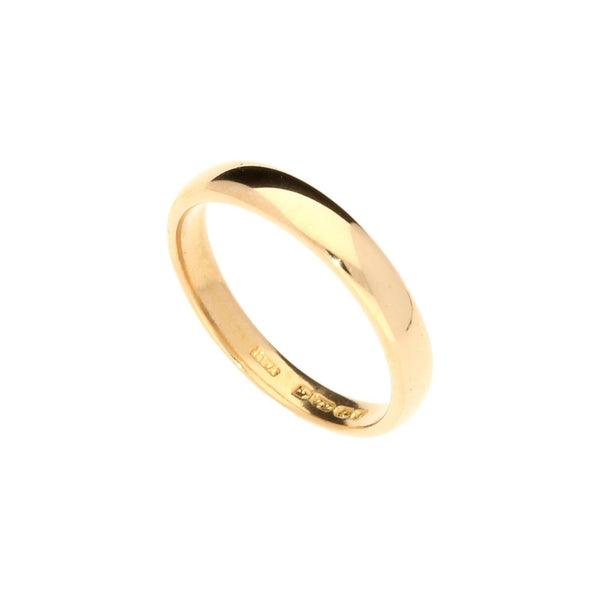 22ct Gold 3.2mm Wedding Ring - 4.70g
