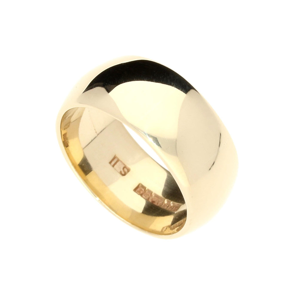 9ct Yellow Gold 10mm Wedding Ring - 14.60g