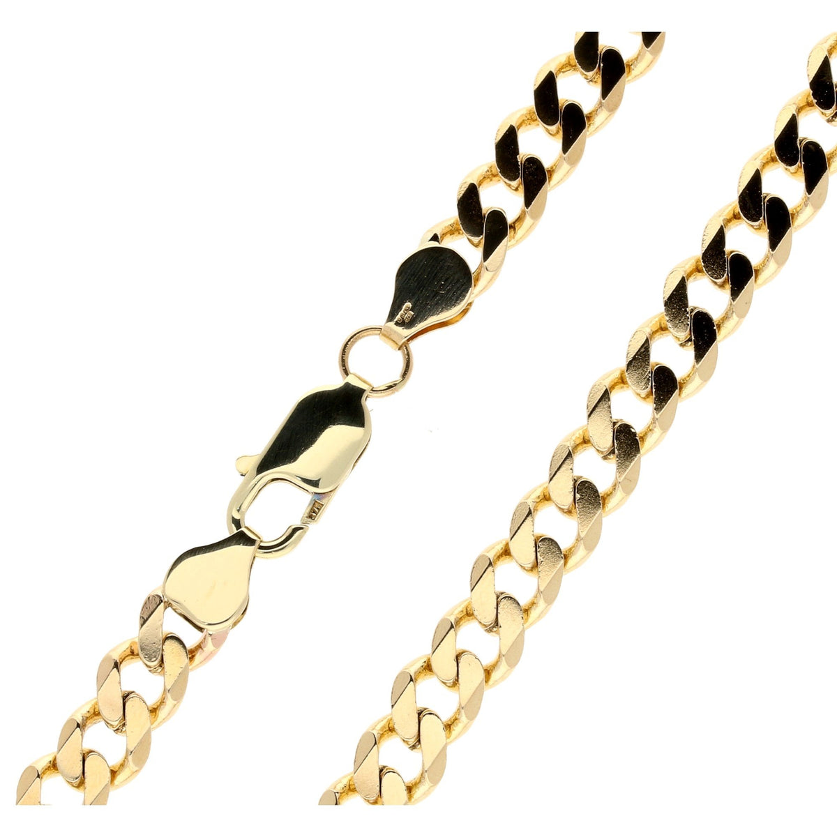 Gents 9ct Yellow Gold 20” Curb Chain - 39.20g