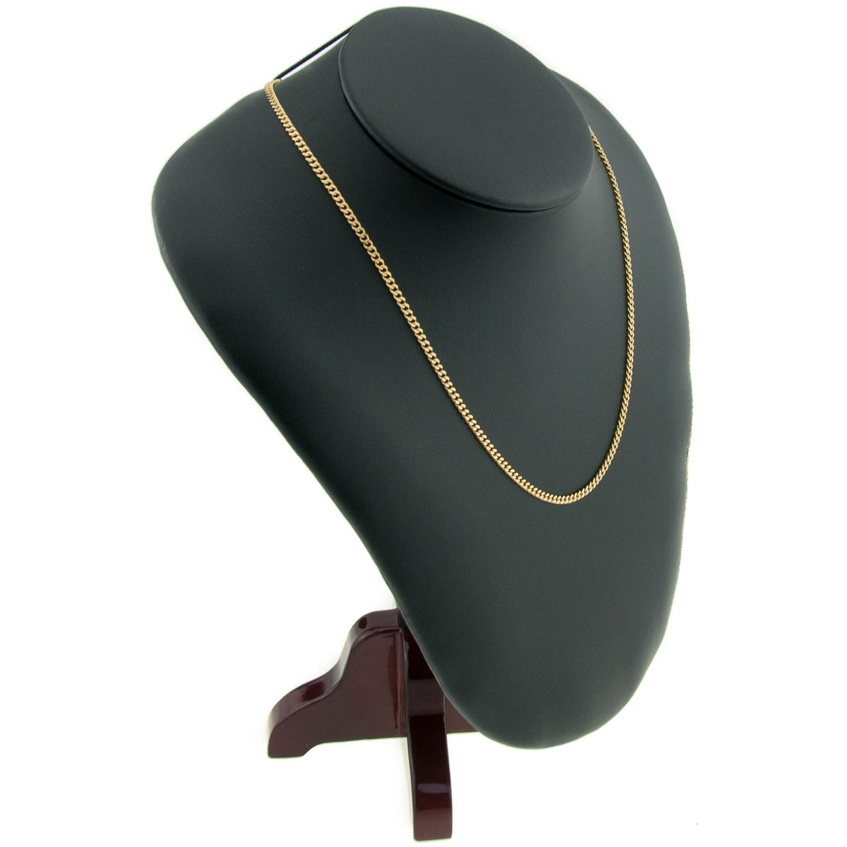 Ladies 20" 9ct Yellow Gold Curb Chain - 6.80g