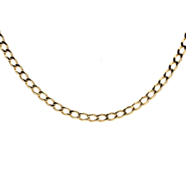 Ladies 20" 9ct Yellow Gold chain Chain - 5.90g