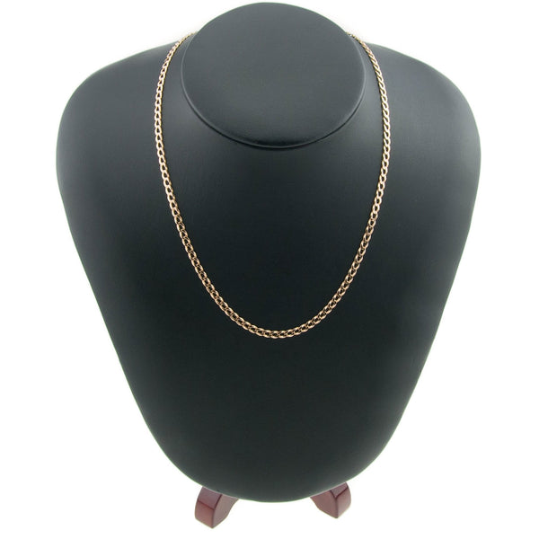Ladies 20" 9ct Yellow Gold chain Chain - 5.90g