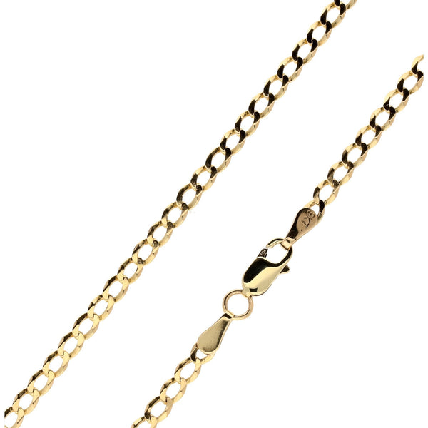 Ladies 20" 9ct Yellow Gold chain Chain - 5.90g